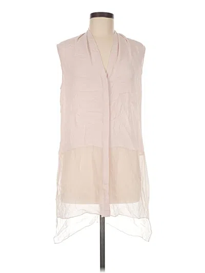 Pre-owned Elie Tahari Sleeveless Blouse In Pink