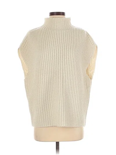 Pre-owned Elie Tahari Sweater Vest In Ivory