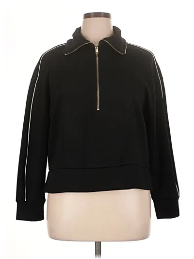 Pre-owned Elie Tahari Sweatshirt In Black