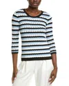 Elie Tahari Tadeo Sweater In Multi