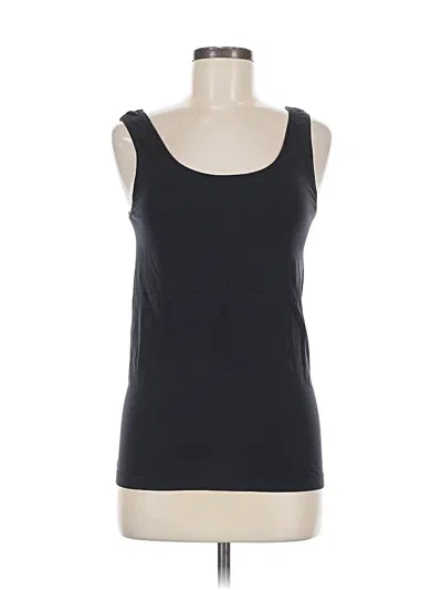 Pre-owned Elie Tahari Tank Top Black Strapless Neckline Tops