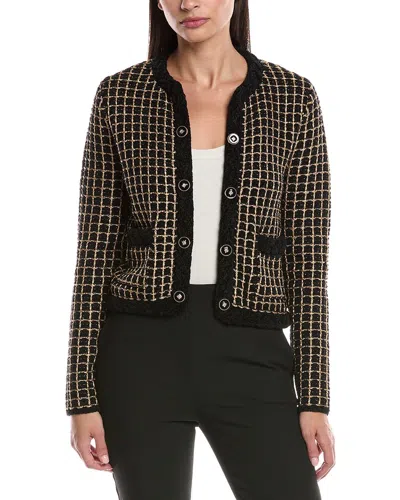 ELIE TAHARI ELIE TAHARI THE ALEXIS WOOL-BLEND CARDIGAN