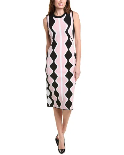 Elie Tahari The Anabel Sweaterdress In Pink