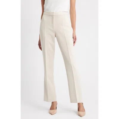 Elie Tahari The Ashton Bootcut Pants In Gold Straw