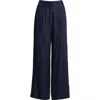 Elie Tahari The Aster Linen Blend Wide Leg Pants