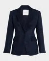 Elie Tahari The Aster Single-button Linen Jacket