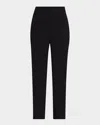 Elie Tahari The Bayla Straight-leg Ankle Pants In Black