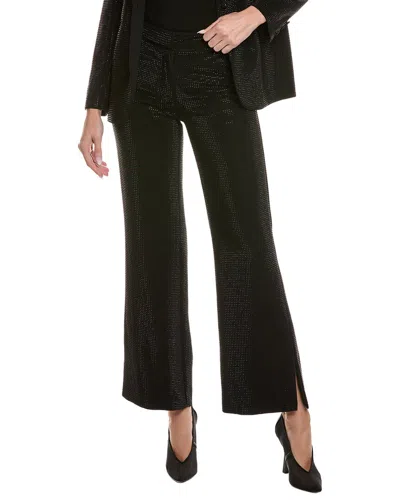 Elie Tahari The Briella Rhinestone Pant In Black