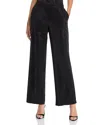 Elie Tahari The Briella Rhinestone Ankle Flare Pants In Noir