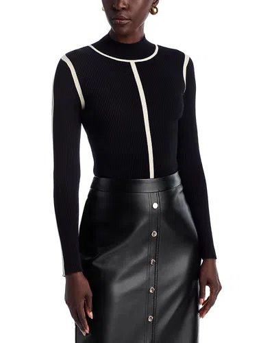 ELIE TAHARI THE CHANI MOCK NECK SWEATER