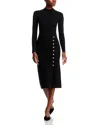 Elie Tahari The Chaya Sweater Dress In Noir