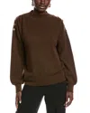 Elie Tahari The Colleen Cashmere Sweater In Brown