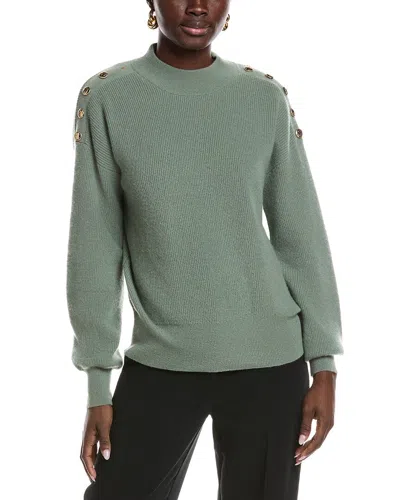Elie Tahari The Colleen Cashmere Sweater In Gray
