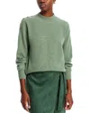 Elie Tahari The Colleen Cashmere Sweater In Silver Spruce
