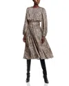 Elie Tahari The Jada Cheetah Print Dress In Mythical Leopard