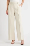 Elie Tahari The Jana Pintuck Pleat Pants In Neutral