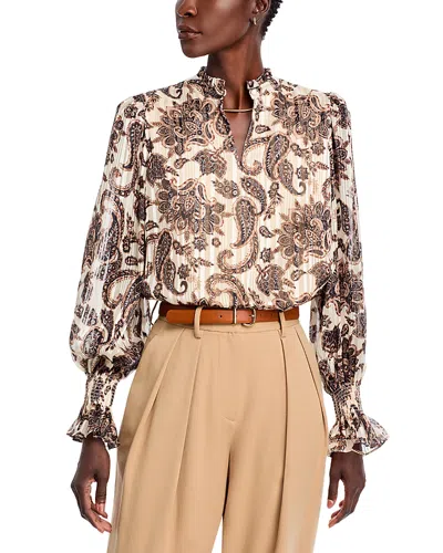 Elie Tahari The Jayla Top In Mystical Paisley