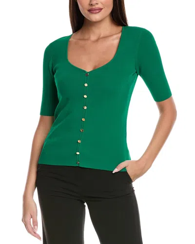 ELIE TAHARI THE JESSICA SWEETHEART SWEATER