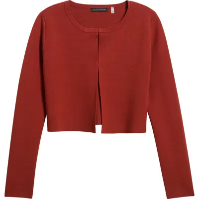 Elie Tahari The Kailany Cardigan In Red