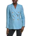 Elie Tahari The Kenna Linen Blazer