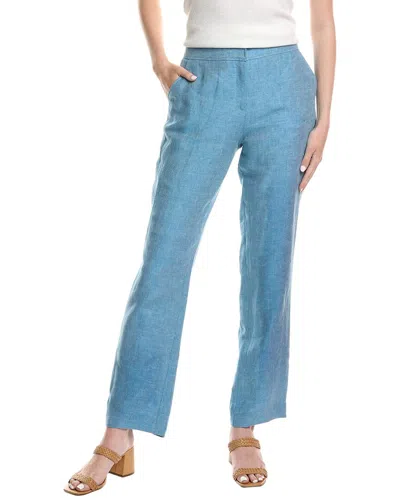 Elie Tahari The Kenna Linen-blend Pant