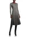 Elie Tahari The Lillie Sweater Dress In Gray