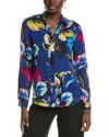 Elie Tahari The Madeline Silk-blend Blouse