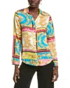 Elie Tahari The Madeline Silk-blend Blouse