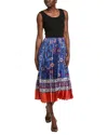 Elie Tahari The Mave Midi Dress