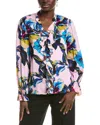 Elie Tahari The Minnie Silk-blend Blouse
