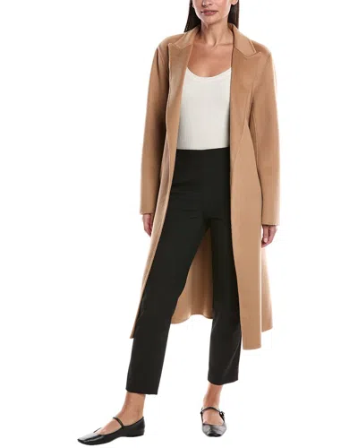 Elie Tahari The Nora Wool, Silk, & Cashmere-blend Coat In Neutral
