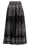 Elie Tahari The Oriana Soutache Embroidered Skirt