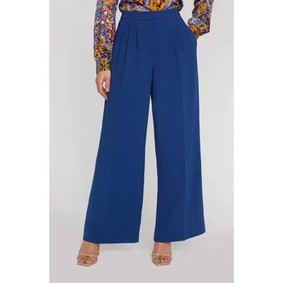 ELIE TAHARI ELIE TAHARI THE RITA PLEATED WIDE LEG PANTS