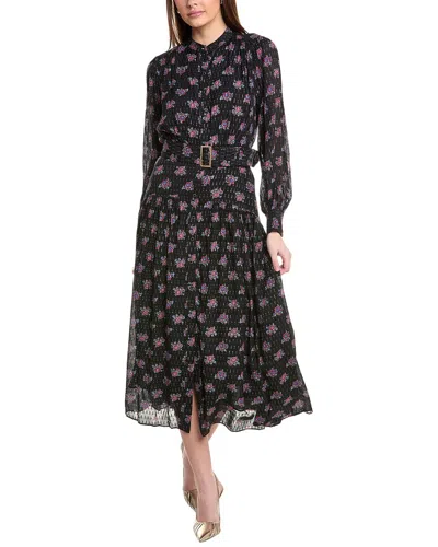 ELIE TAHARI THE RUE SILK-BLEND MAXI DRESS