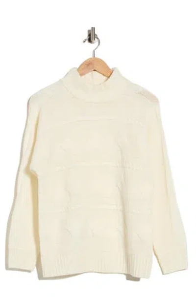 Elie Tahari The Shea Cashmere Sweater In Vanilla