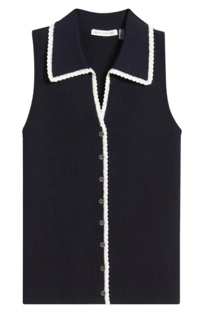 ELIE TAHARI ELIE TAHARI THE SHILOH RIB SWEATER TANK