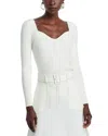 Elie Tahari The Soraya Sweater In Sky White