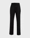 Elie Tahari The Bayla Straight-leg Ankle Pants In Noir
