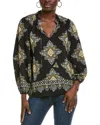 Elie Tahari The Tani Silk-blend Blouse