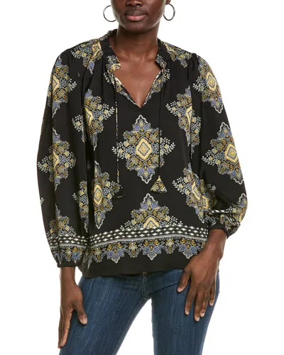 Elie Tahari The Tani Silk-blend Blouse