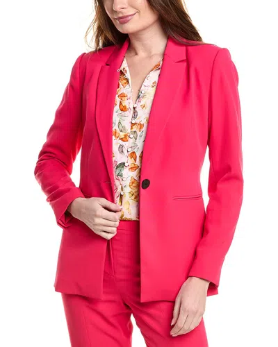 Elie Tahari The Tiffany Blazer In Pink