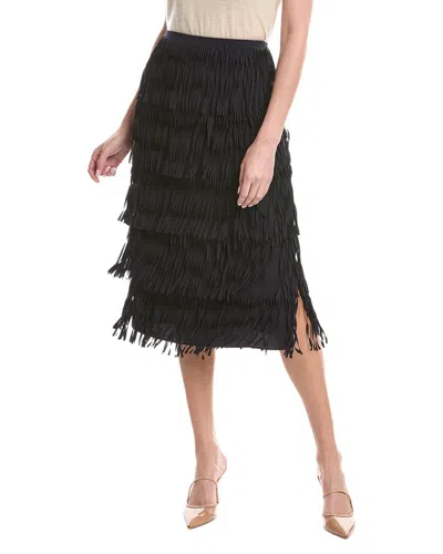 Elie Tahari The Tilda Skirt In Black