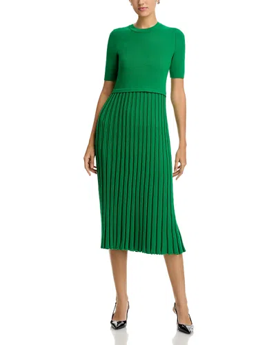 ELIE TAHARI THE VESPER SWEATER DRESS