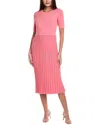 Elie Tahari The Vesper Sweaterdress In Pink