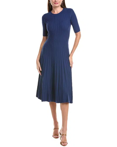 Elie Tahari The Wanda Sweaterdress In Blue
