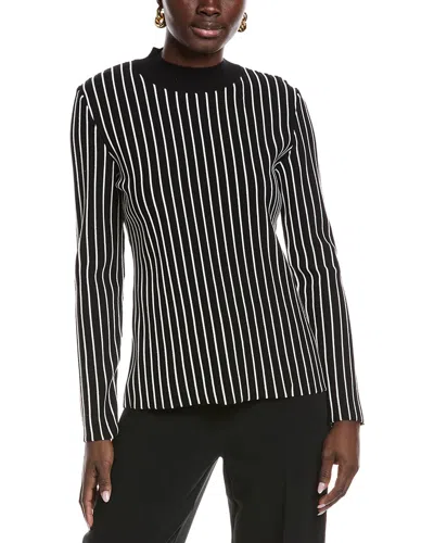 Elie Tahari The Winslow Sweater In Black