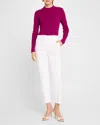 Elie Tahari The Yana Sweater In Palace Pink