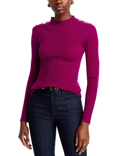 Elie Tahari The Yana Sweater In Palace Pink