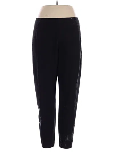 Pre-owned Elie Tahari Track Pants In Black