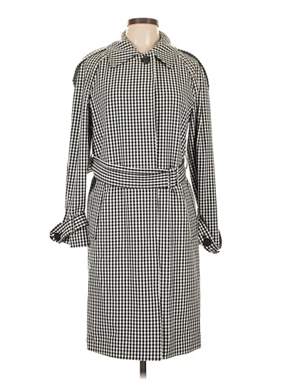 Elie Tahari Trenchcoat In Black